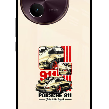 Classic Porsche 911 Vivo V30e Glass Case
