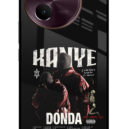 Donda Kanye West Vivo V30e Glass Case