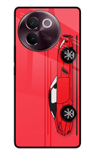 Red Velocity Vivo V30e Glass Case