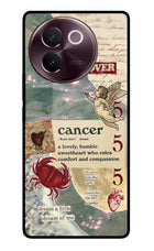 Cancer Zodiac Vivo V30e Glass Case