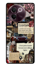 Taurus Zodiac Vivo V30e Glass Case