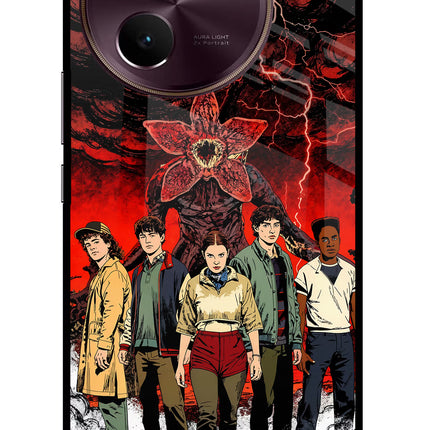 Ordinary Things Characters Vivo V30e Glass Case