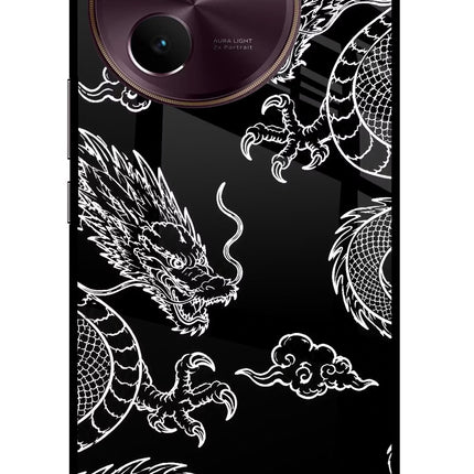 Twin Dragons Vivo V30e Glass Case