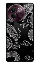Twin Dragons Vivo V30e Glass Case