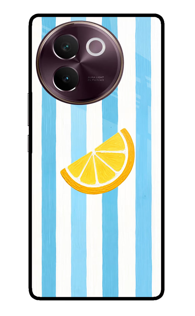 Summer Lemon Vivo V30e Glass Case