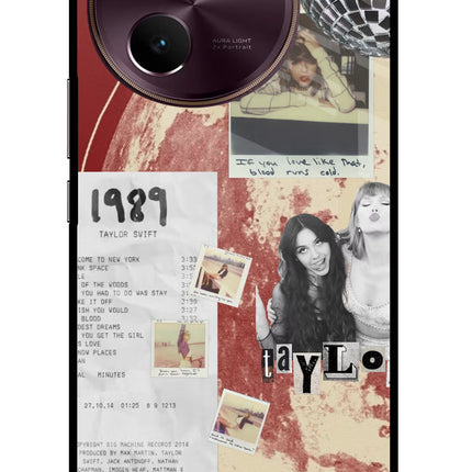 Taylor Swift Vivo V30e Glass Case
