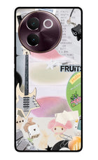 Softcore case Vivo V30e Glass Case