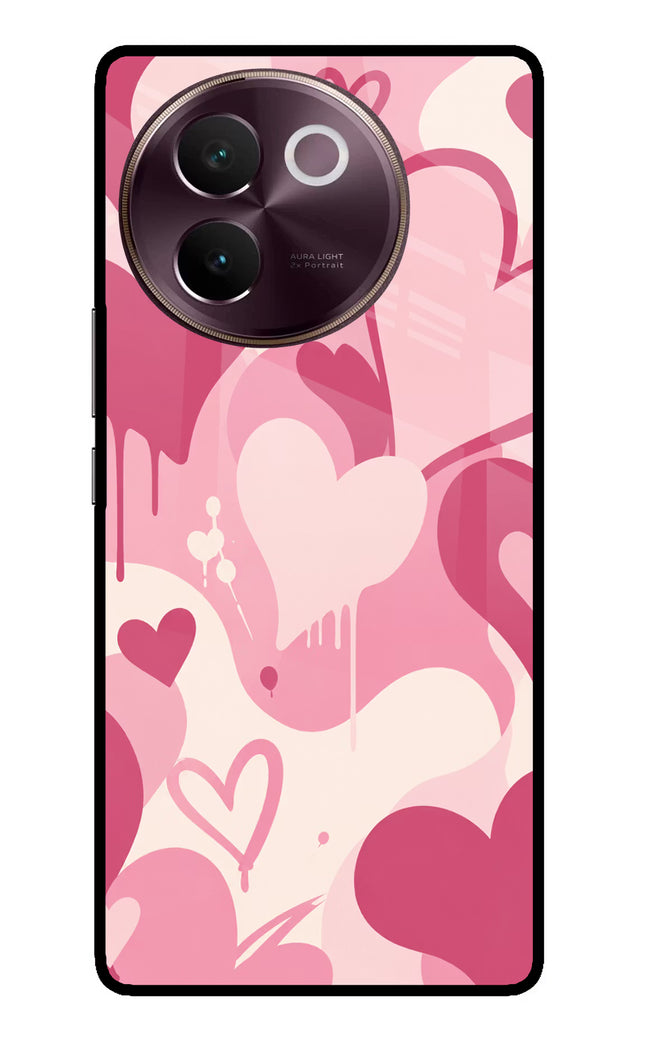 Hearty case Vivo V30e Glass Case