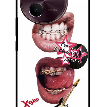 Rockstar Vivo V30e Glass Case