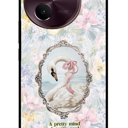 Pretty Mind Pretty Soul Vivo V30e Glass Case