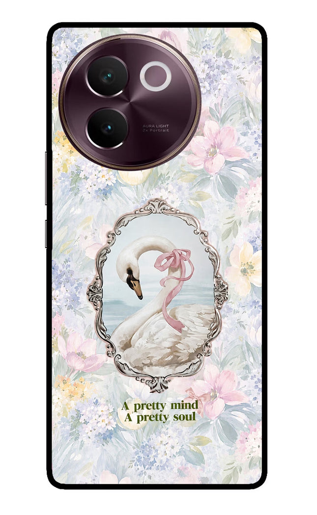 Pretty Mind Pretty Soul Vivo V30e Glass Case