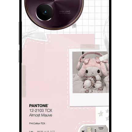 Pantone Asthetic Vivo V30e Glass Case