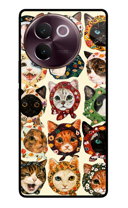 Cool Cat Vivo V30e Glass Case