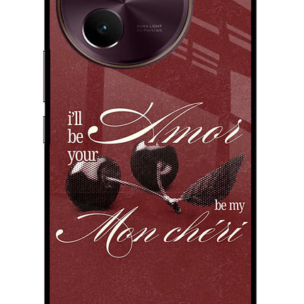 Velvet Cherry Vivo V30e Glass Case