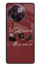 Velvet Cherry Vivo V30e Glass Case