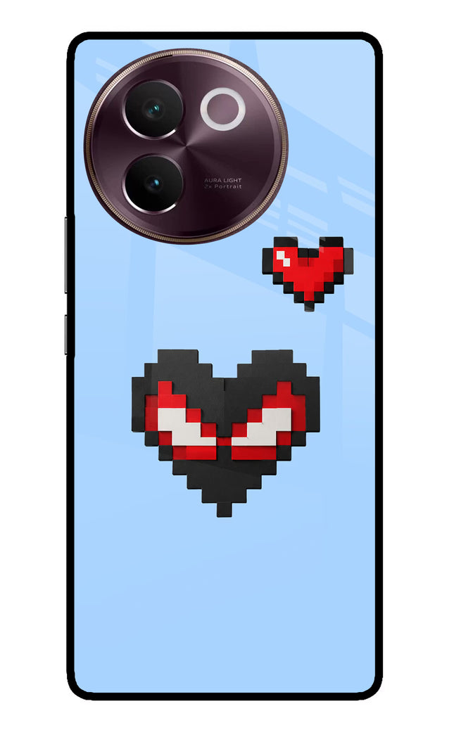 Peter Heart Vivo V30e Glass Case