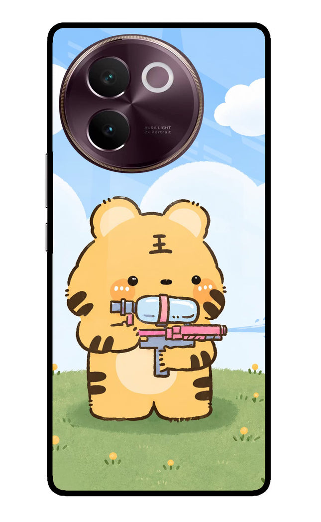 Tiger Treat Vivo V30e Glass Case