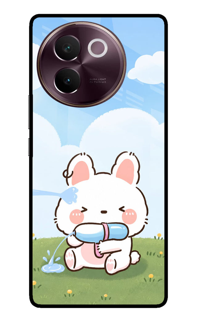 Bunny Treat Vivo V30e Glass Case
