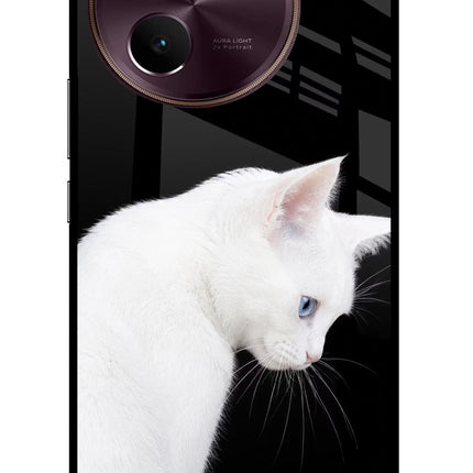 Snow Gaze Vivo V30e Glass Case