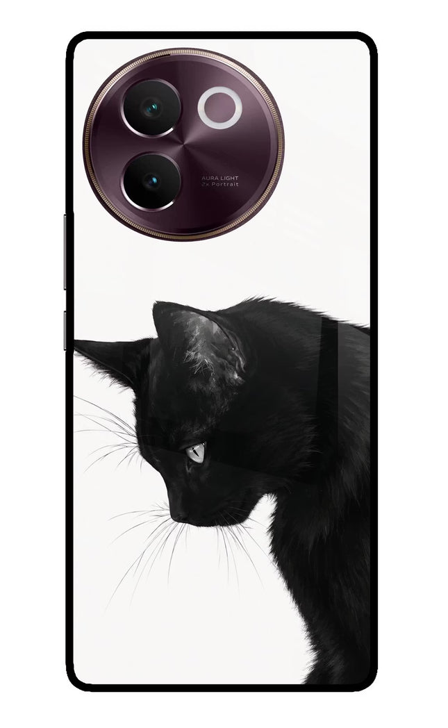 Shadow Gaze Vivo V30e Glass Case