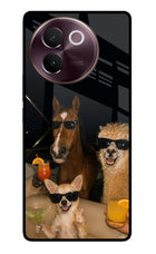 Party Squad Vivo V30e Glass Case