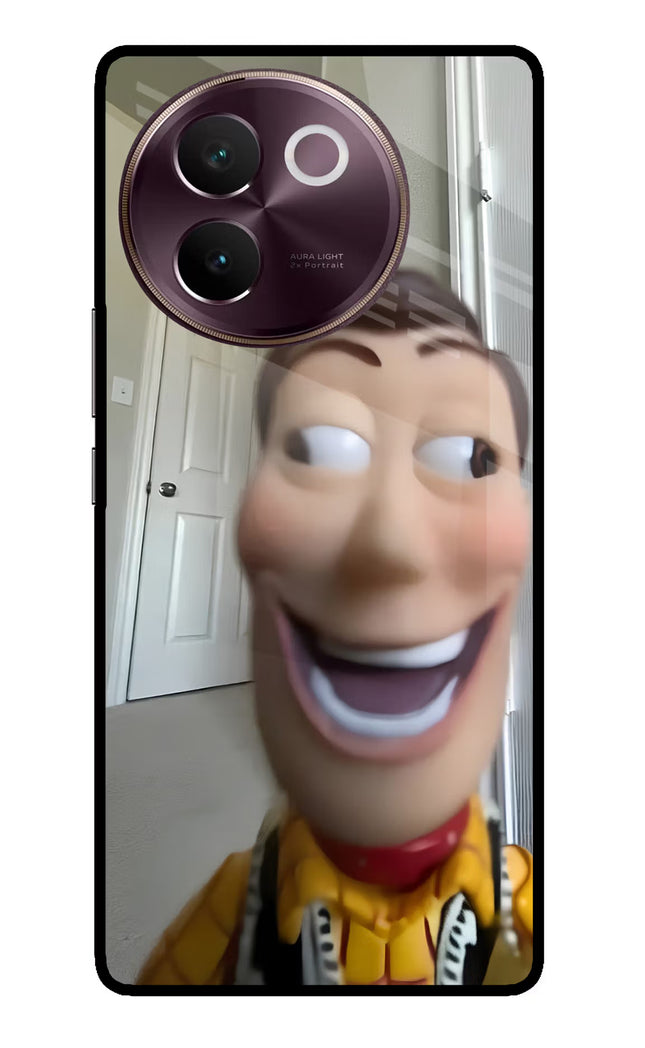Side Eye Woody Vivo V30e Glass Case