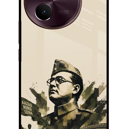 Netaji Rising Vivo V30e Glass Case
