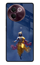 Cosmic Krishna Vivo V30e Glass Case