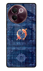 Koi Blue Vivo V30e Glass Case