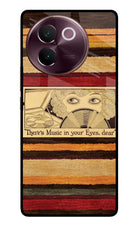 Vinyl Stripes Vivo V30e Glass Case