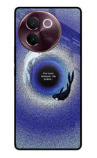 Dark Koi Vivo V30e Glass Case