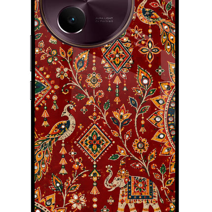 Laal Riwaaz Vivo V30e Glass Case