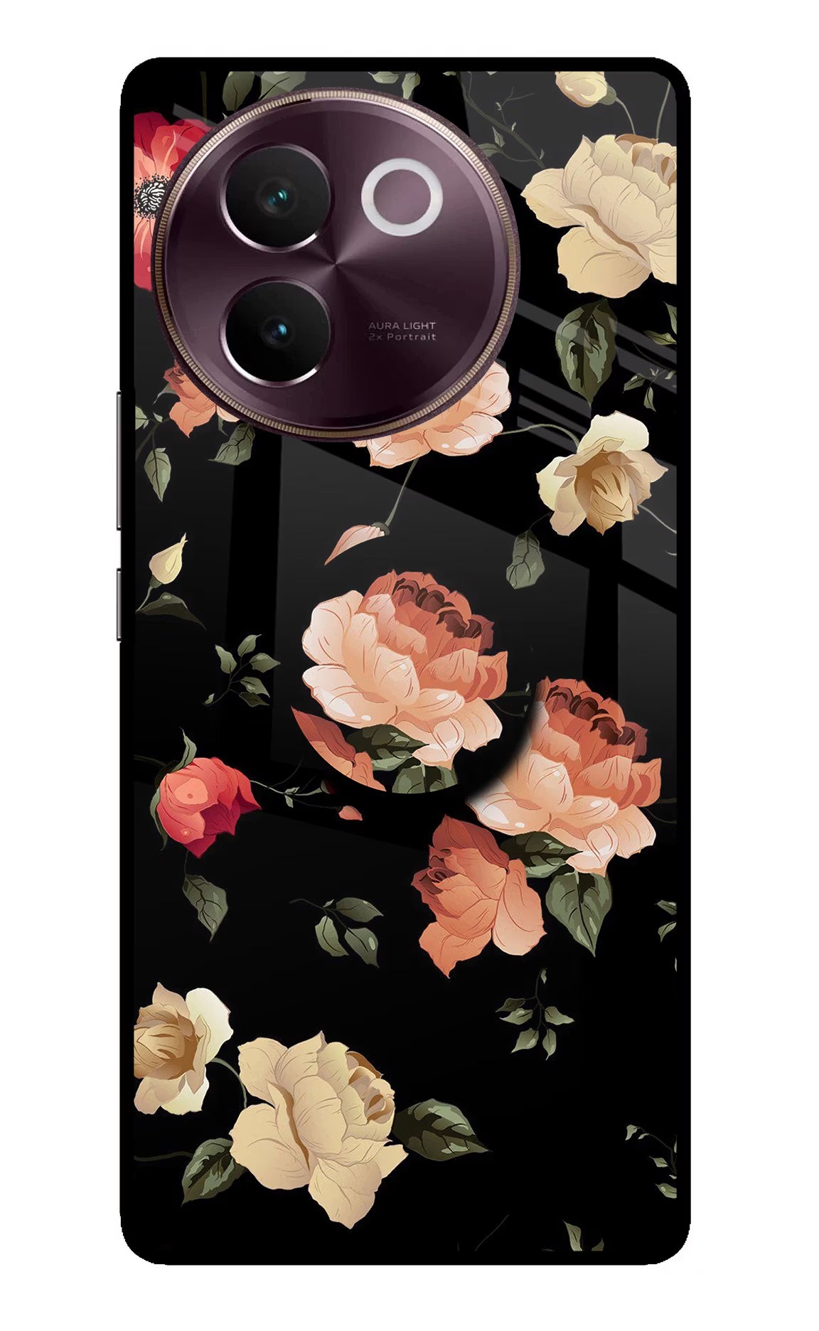 Flowers Vivo V30e Pop Case by Casekaro