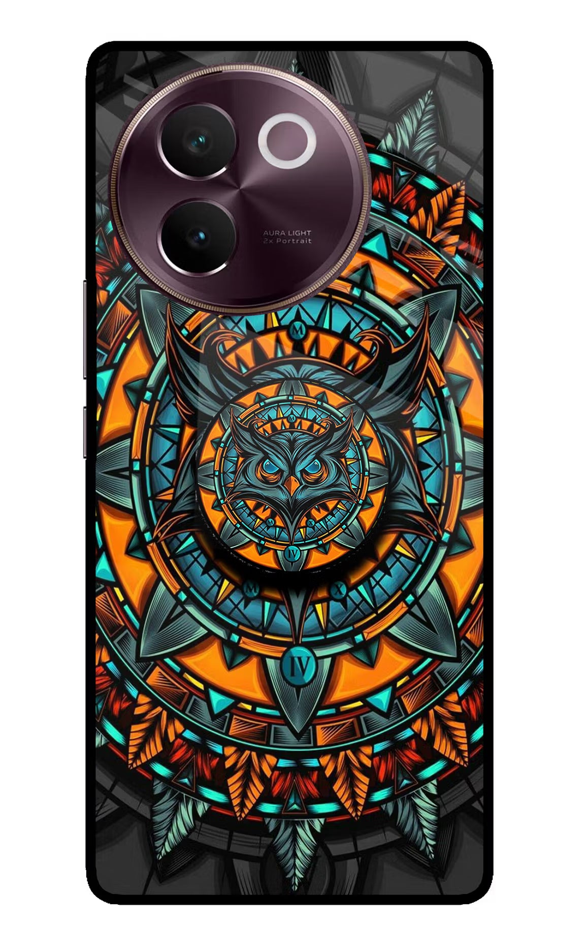 Angry Owl Vivo V30e Pop Case by Casekaro