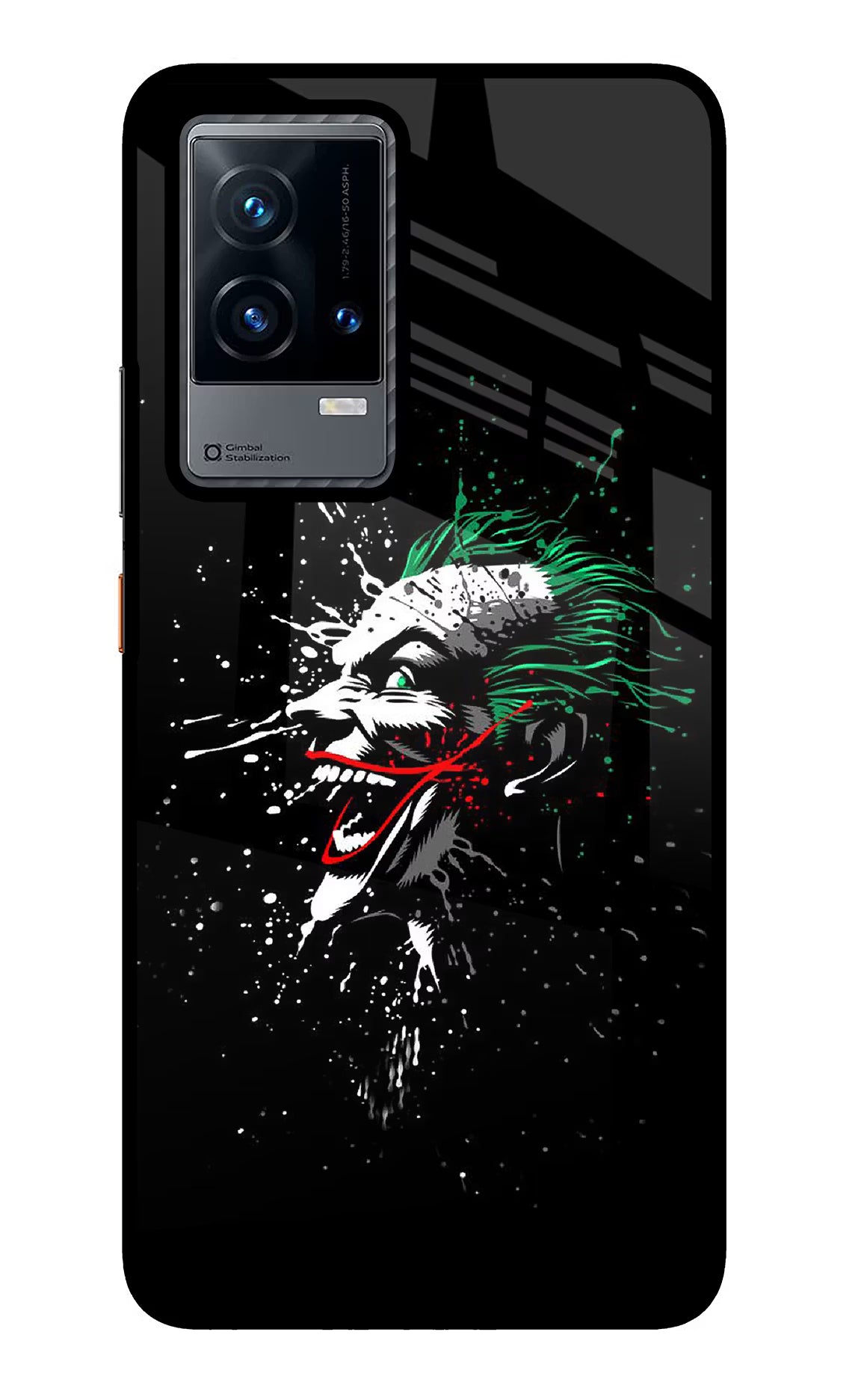 Joker iQOO 9 5G Glass Case Back Cover by Casekaro