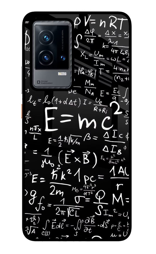 Physics Formula iQOO 9 5G Glass Case