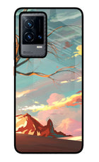 Scenery iQOO 9 5G Glass Case