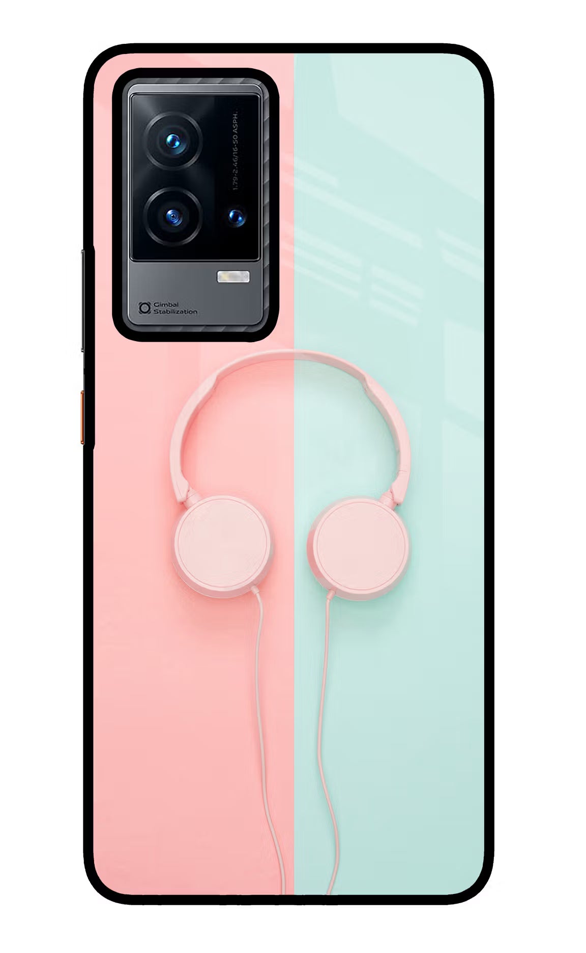 Music Lover iQOO 9 5G Glass Case Back Cover by Casekaro