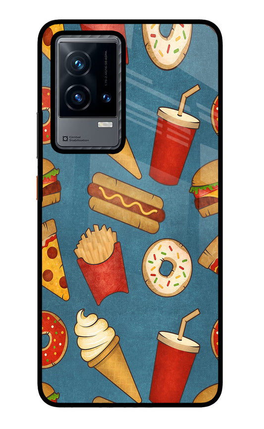 Foodie iQOO 9 5G Glass Case