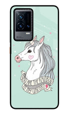 Unicorn Wallpaper iQOO 9 5G Glass Case