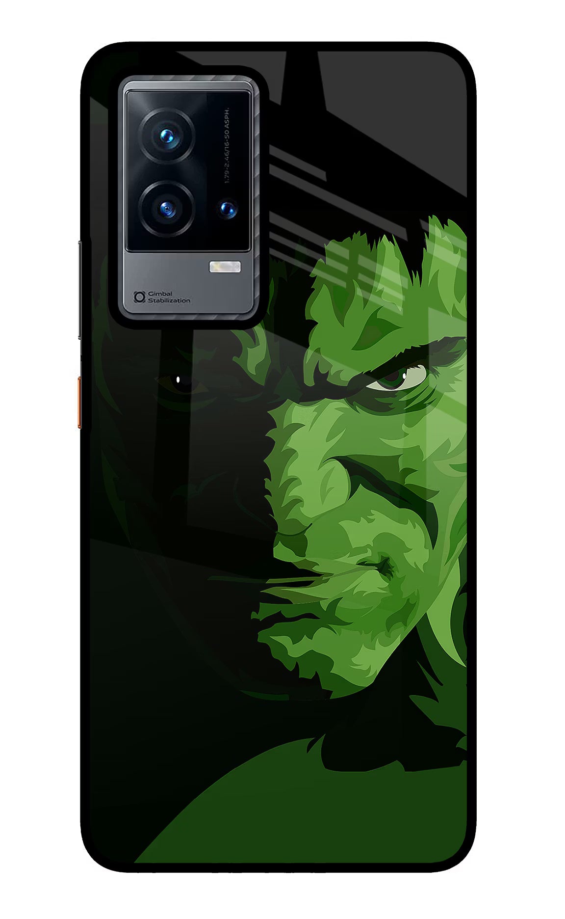 HULK iQOO 9 5G Glass Case Back Cover by Casekaro