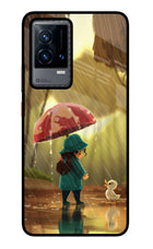 Rainy Day iQOO 9 5G Glass Case