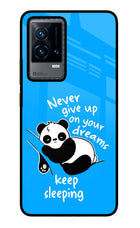 Keep Sleeping iQOO 9 5G Glass Case