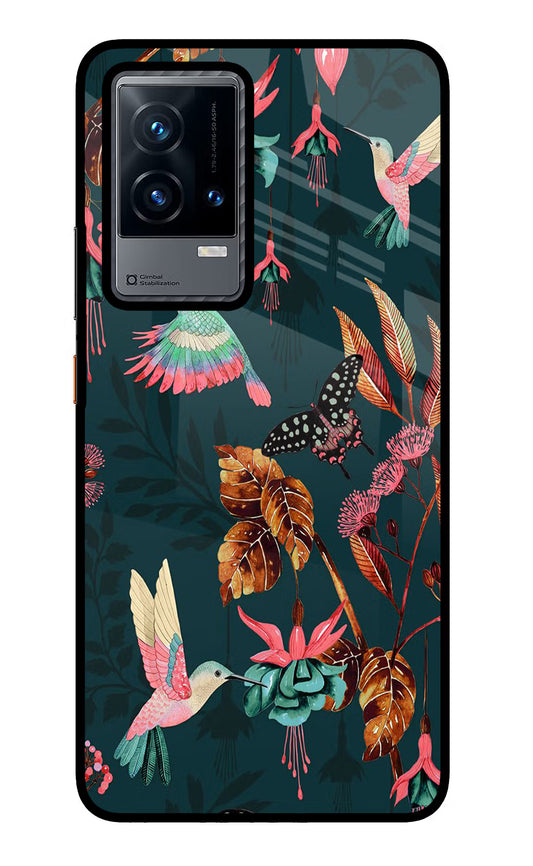 Birds iQOO 9 5G Glass Case