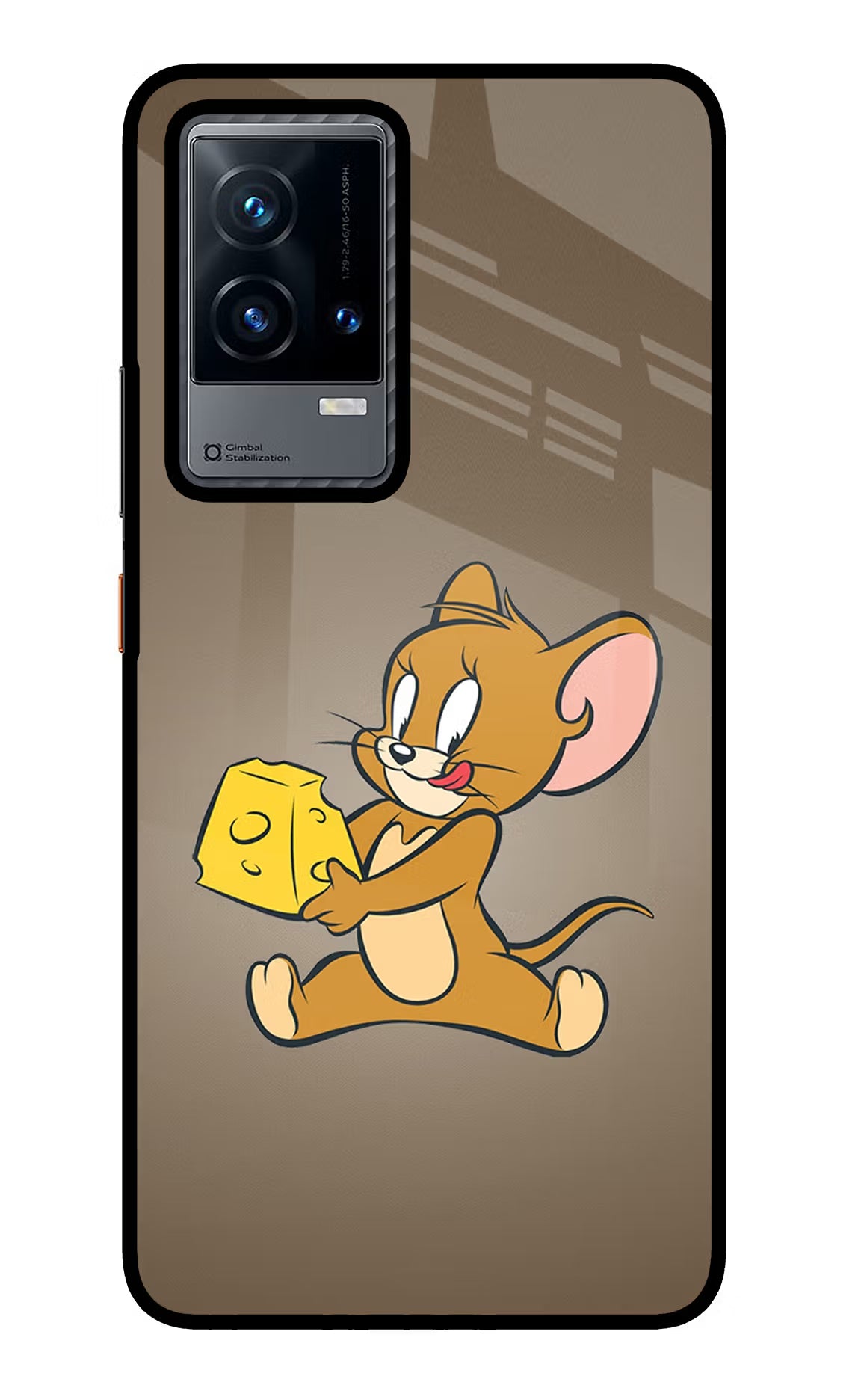 Jerry iQOO 9 5G Glass Case Back Cover by Casekaro
