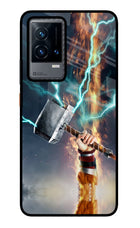 Thor Hammer Mjolnir iQOO 9 5G Glass Case