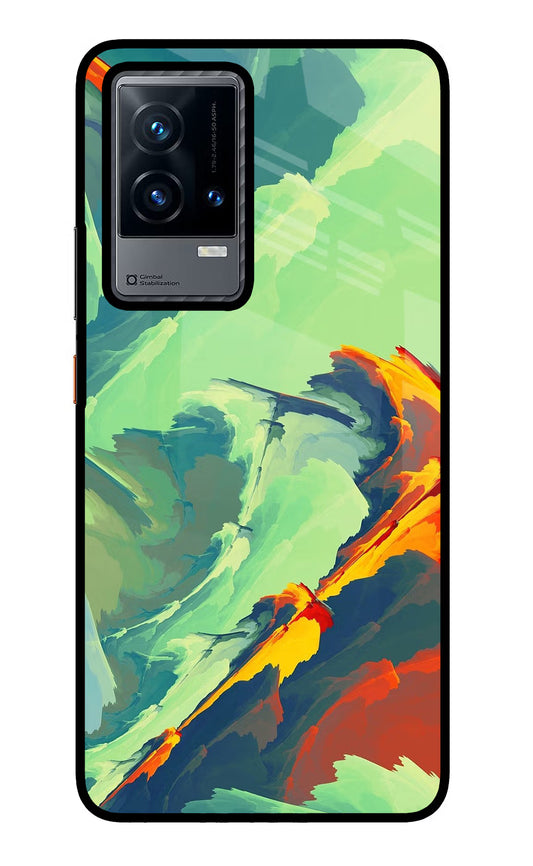 Paint Art iQOO 9 5G Glass Case