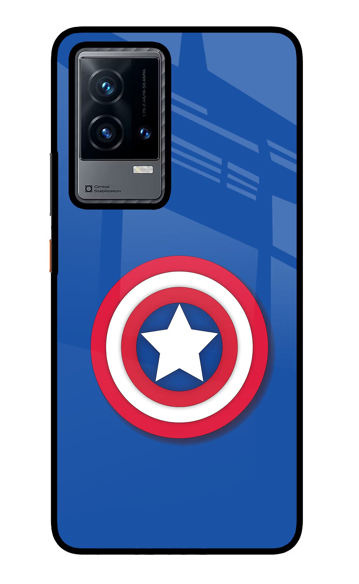 Shield iQOO 9 5G Glass Case Back Cover by Casekaro
