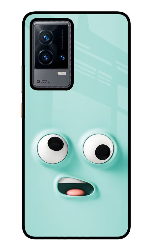 Funny Cartoon iQOO 9 5G Glass Case