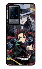 Demon Slayer iQOO 9 5G Glass Case